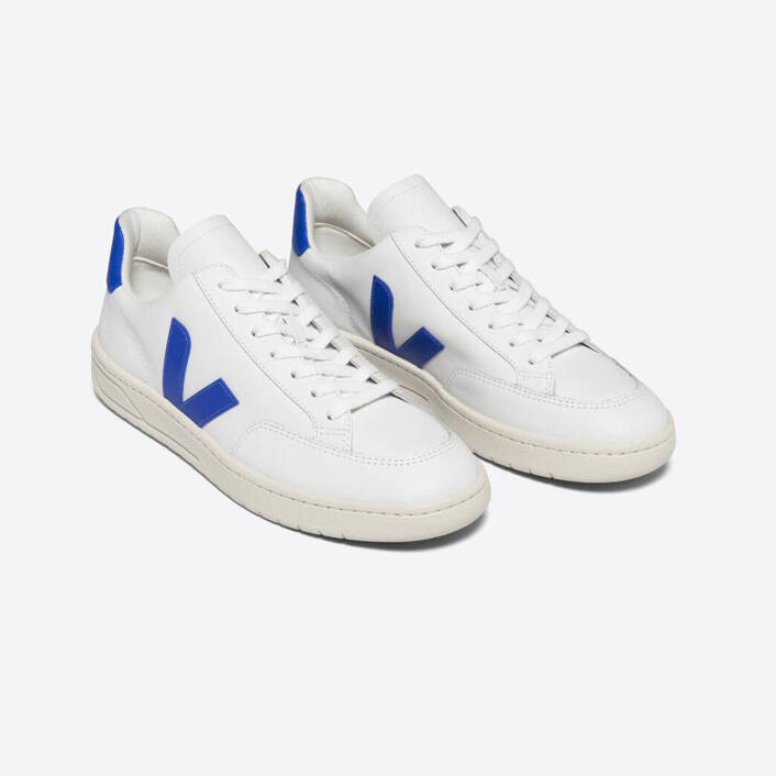 Buty Męskie Veja V-12 Leather Extra White/Paros