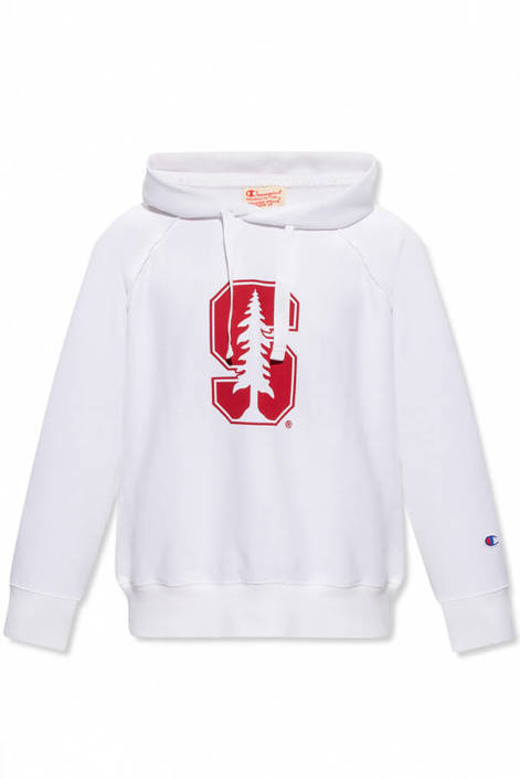 Champion HOODED SWEATSHIRT White 