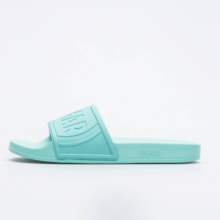 Colmar SLIPPER LOGO SEA GREEN