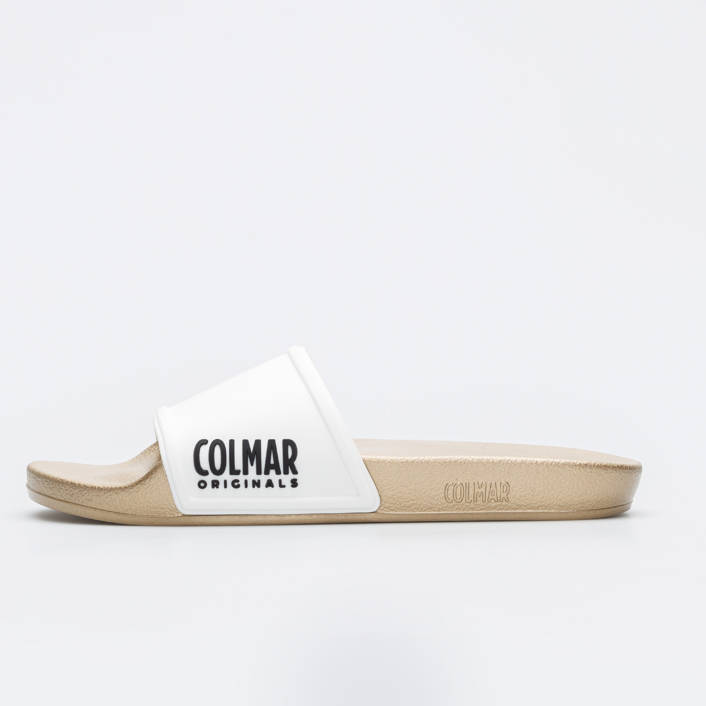 Colmar SLIPPER PLAIN SLIPPERS WHITE GOLD