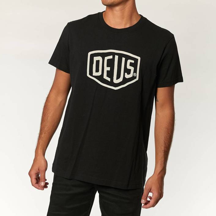 Deus Ex Machina SHIELD TEE - BLACK