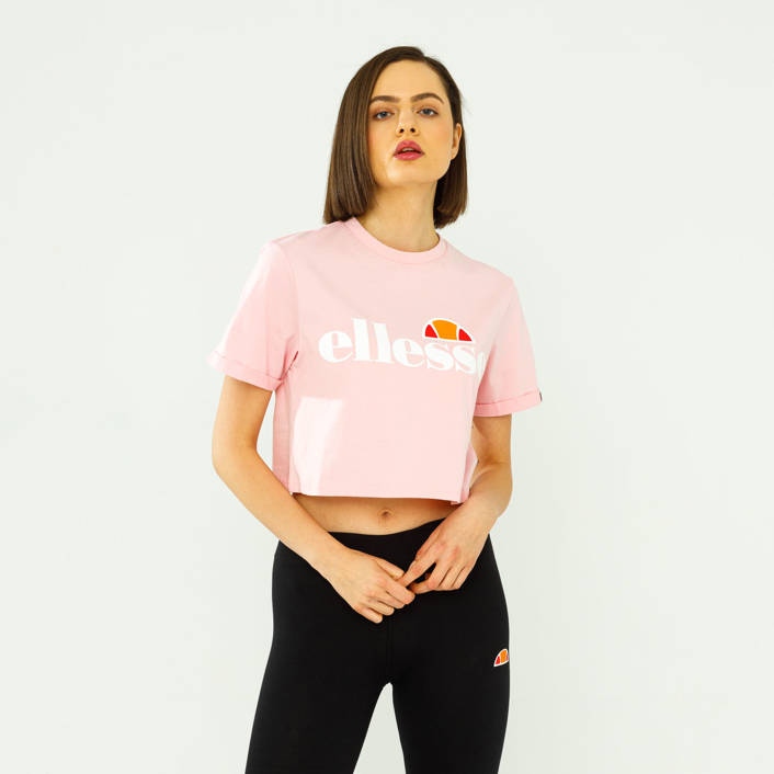 Ellesse Women's ALBERTA CROP TEE Light Pink