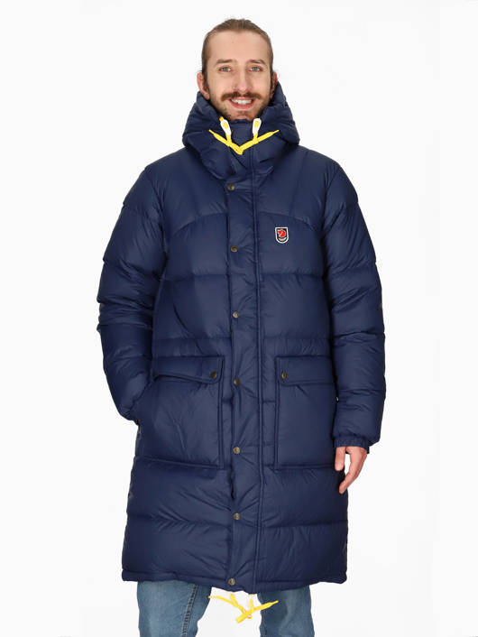 Fjallraven Expedition Long Down Parka Navy