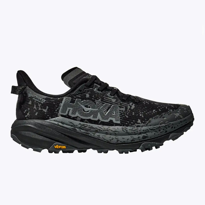 HOKA WOMAN'S SPEEDGOAT 6 GORE-TEX BLACK/OUTER ORBIT 1155151-BCKT