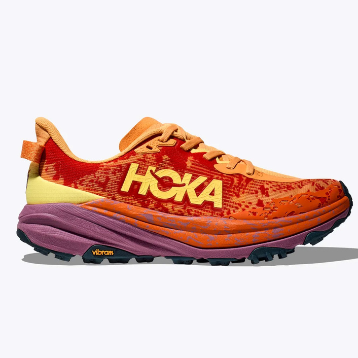 Hoka WOMEN'S SPEEDGOAT 6 SHERBET/BEET ROOT