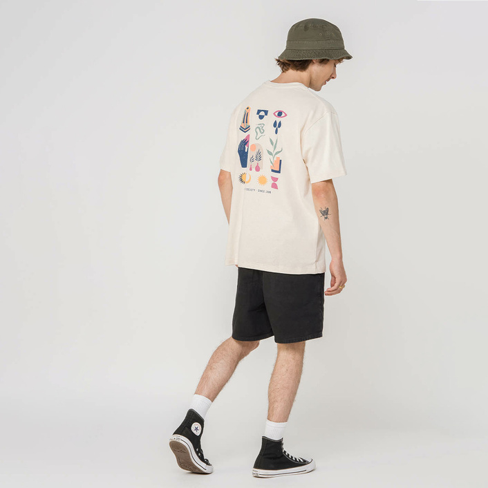 Kaotiko M/C MINIMAL ORGANIC COTTON T-SHIRT