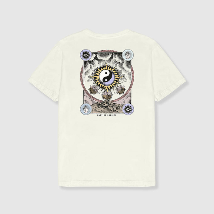 Kaotiko M/C WASHED ECLIPSE T-SHIRT