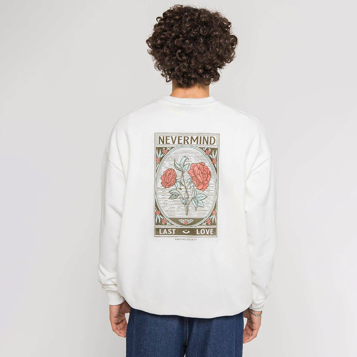 Kaotiko Nevermind Sweatshirt Ivory