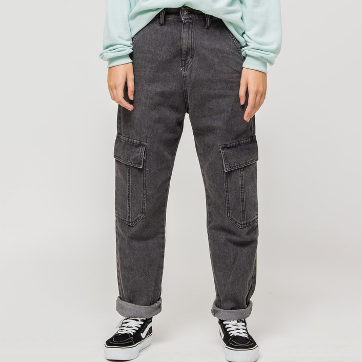 Kaotiko New York Denim Trousers Black