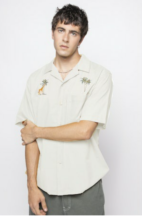 Kaotiko SHIRT M/C PALM SAFARI