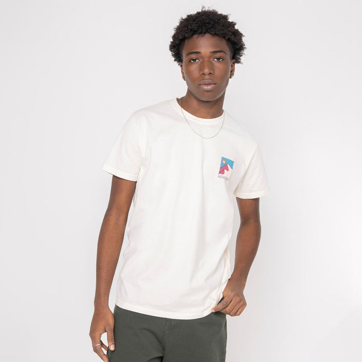 Kaotiko Washed Minimal Mountain T-Shirt