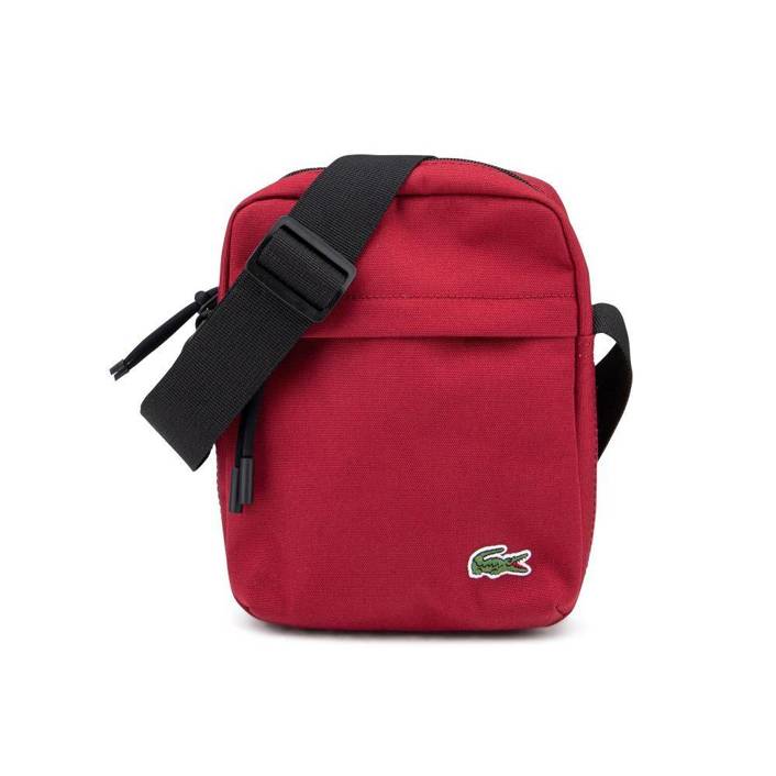 Lacoste NEOCROC CANVAS VERTICAL ALL-PURPOSE BAG RED