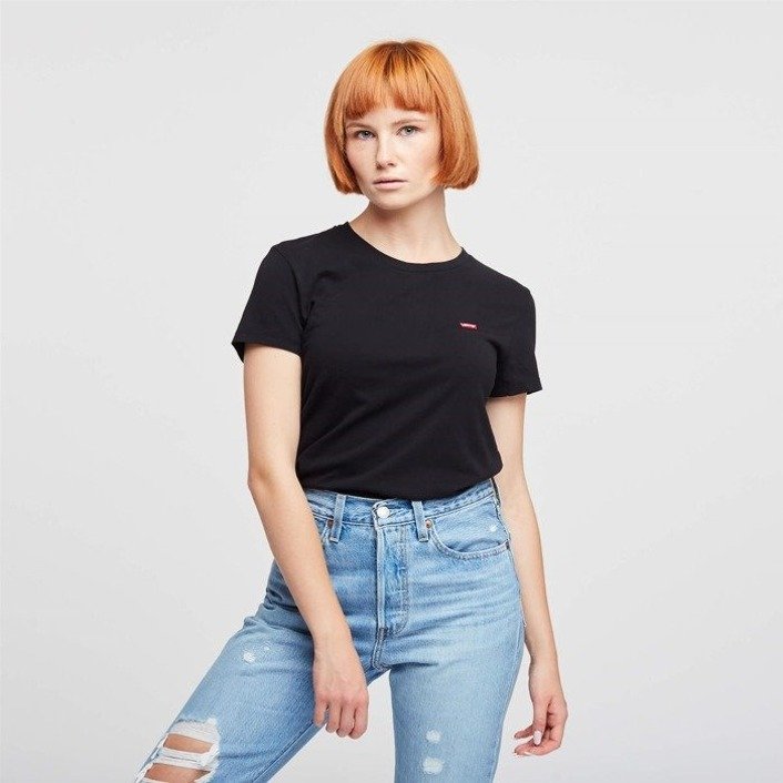 Levi's WMNS THE PERFECT TEE MINERAL BLACK