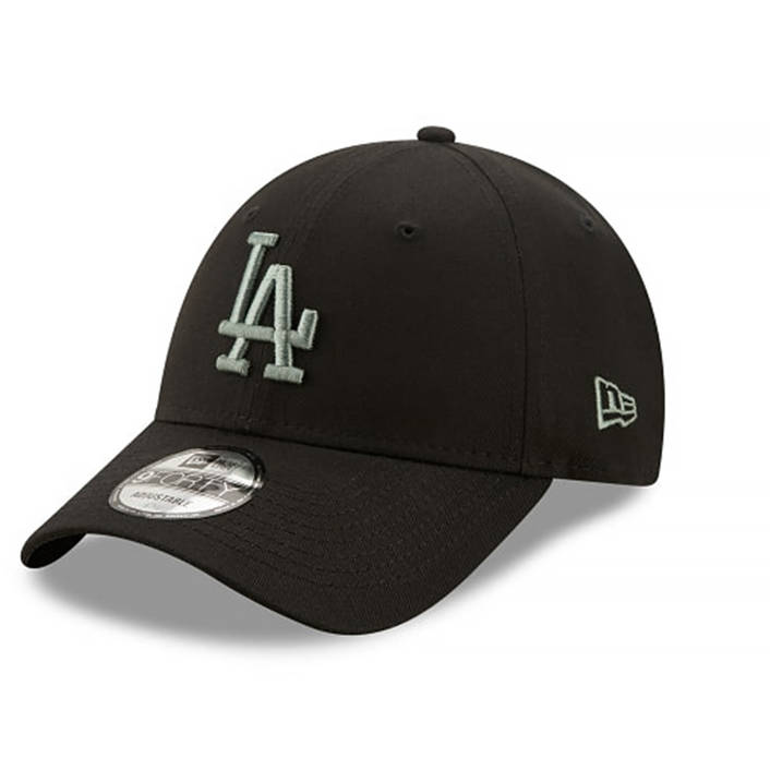 New Era LA Dodgers League Essential Black 9FORTY Adjustable Cap