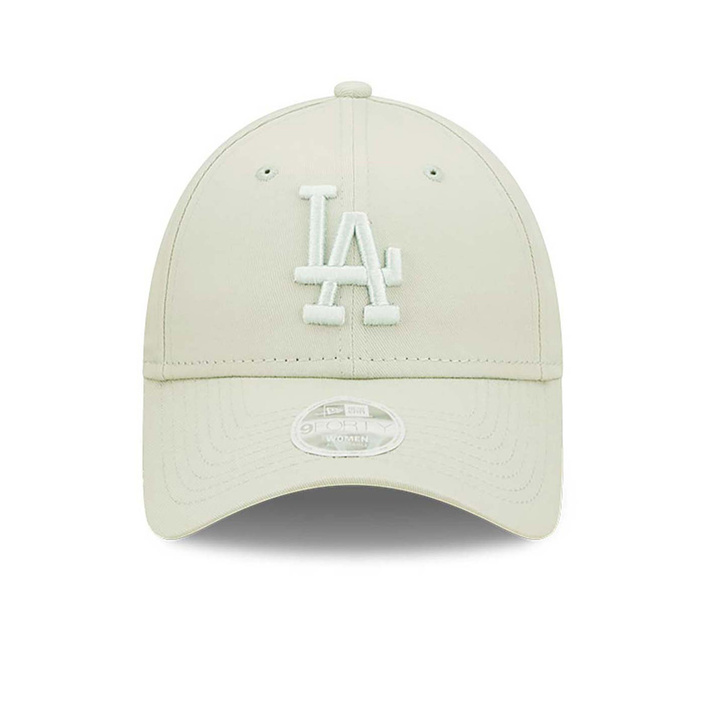 New Era LA Dodgers Womens League Essential Pastel Green 9FORTY Adjustable Cap