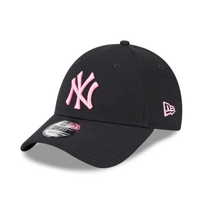 New Era New York Yankees Neon Black 9FORTY Adjustable Cap