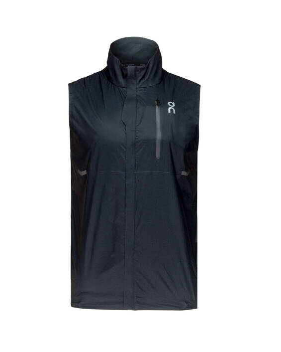 ON Running WEATHER-VEST Black 1104005