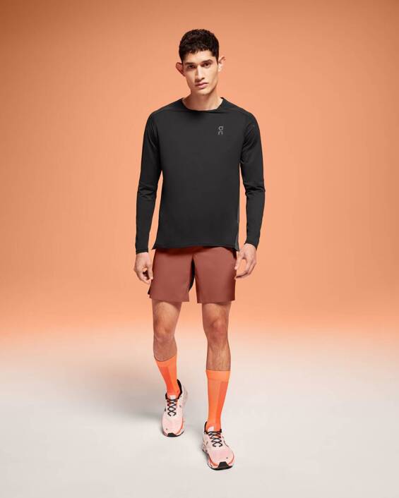 On Running LIGHTWEIGHT SHORTS Auburn-black 1ME11531908