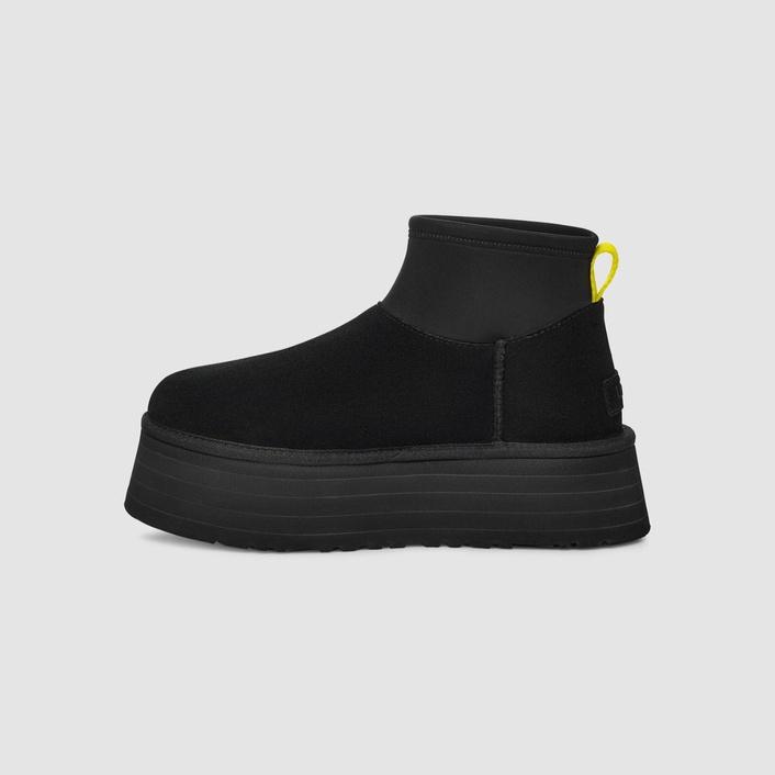 UGG W CLASSIC MINI DIPPER BLACK