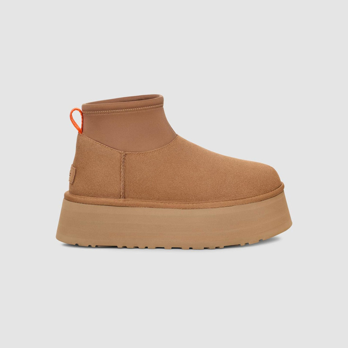 UGG W CLASSIC MINI DIPPER CHESTNUT