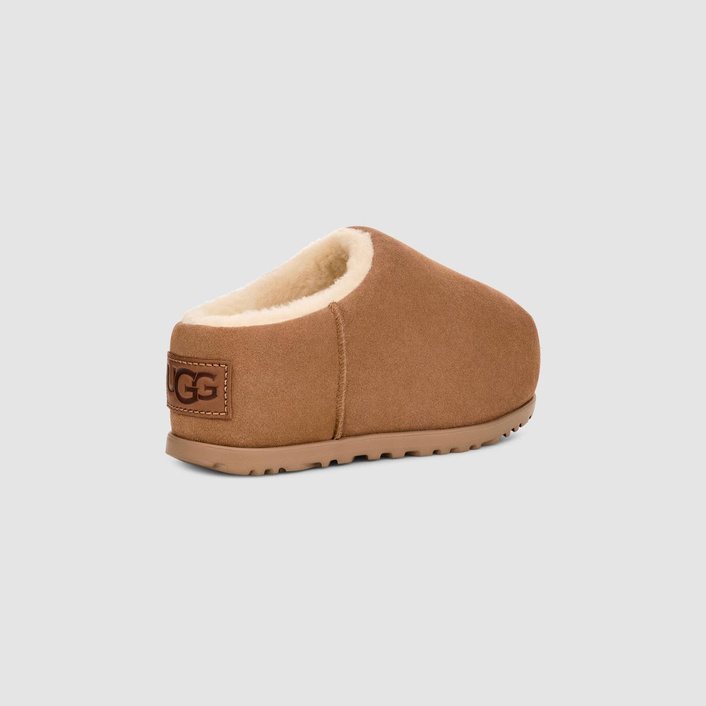 UGG W PUMPED SLIPPER CHESTNUT