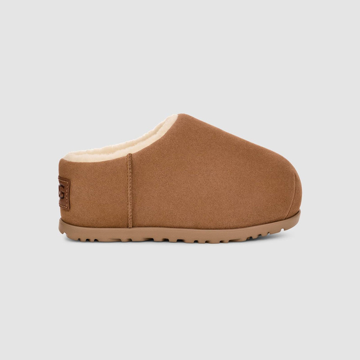 UGG W PUMPED SLIPPER CHESTNUT