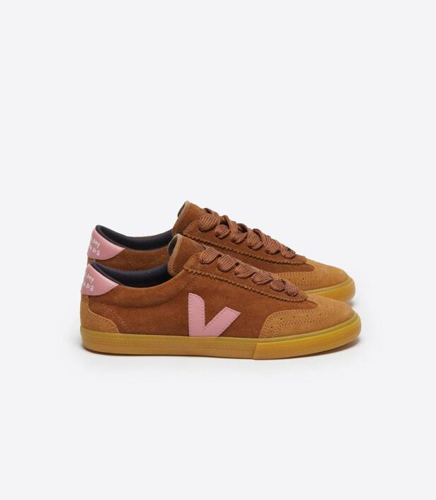 Veja Volley Leather x Make Me Lemonade Kiwi Orchid