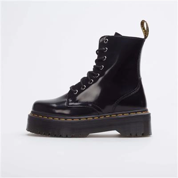 Dr. Martens JADON PLATFORM BOOTS BLACK POLISHED SMOOTH 15265001