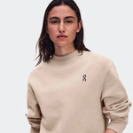 On Women's Sweatshirt Focus Tech Crew Desert 1WF30380603
