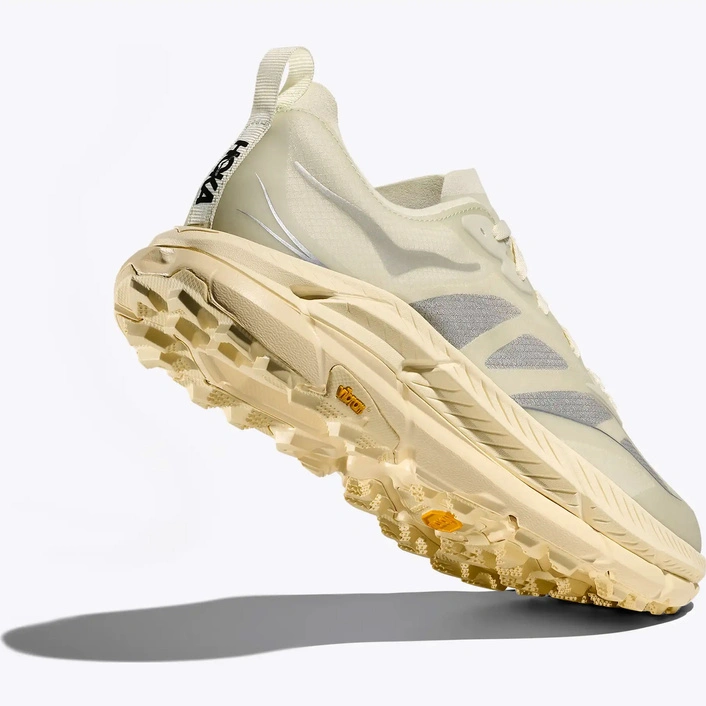 HOKA Mafate Speed 4 Lite Unisex Sneakers Truffle Salt / Vintage Yellow
