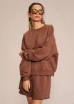 Coalition CLTN NIKO Women's sweatshirt – brown