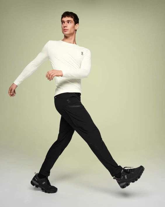 On Running TREK PANTS Black 1ME11490553 | Men  Apparel