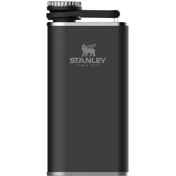 Stanley Classic Easy Fill Wide Mouth Flask - Matte Bla 0.23L