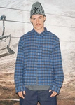 Coalition CLTN HARDIN Men's Shirt – blue-grey