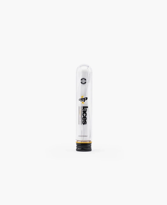 Crep Protect Laces WHITE (FLAT)