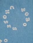 BOBO CHOSES CIRCLE ALL OVER DENIM PANTS