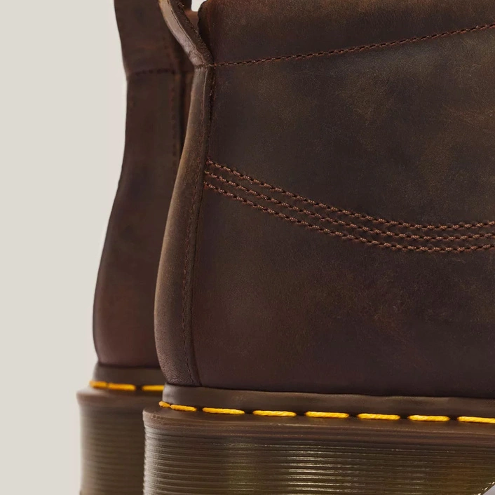 Dr. Martens Chukka Boots Lowell Crazy Horse Dark Brown 43350201