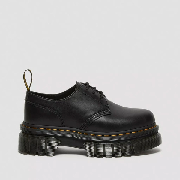 Dr. Martens Audrick Nappa Lux Leather Platform Shoes 27147001