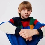 BOBO CHOSES Multicolor Tiles jumper MULTICOLOR