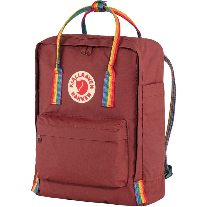 Fjallraven PLECAK KÅNKEN RAINBOW Ox Red-Rainbow Pattern