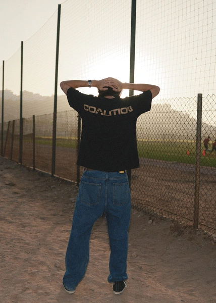 Coalition CLTN SK8 DUNE Men's T-shirt – black