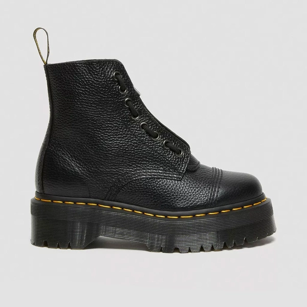 Dr. Martens platform boots Sinclair Milled Nappa black 22564001