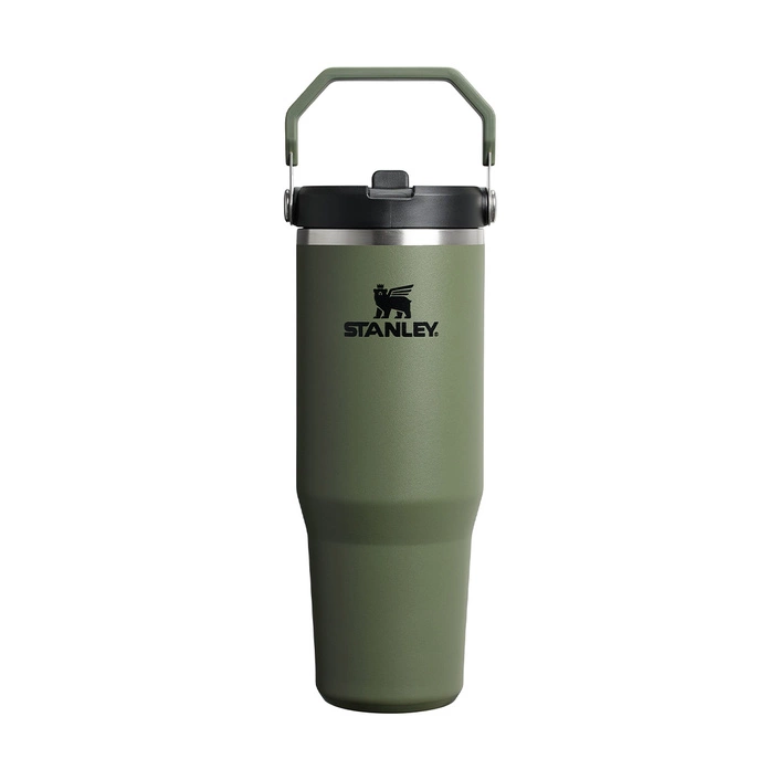 Stanley The IceFlow Flip Straw Tumbler 0,89L - Dried Pine