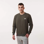 Alpha Industries Basic Sweater Small Logo Dark Olive