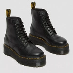 Dr. Martens platform boots Sinclair Milled Nappa black 22564001