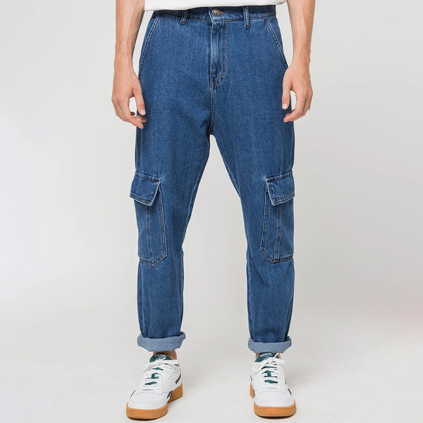 Kaotiko New York Denim Trousers Blue