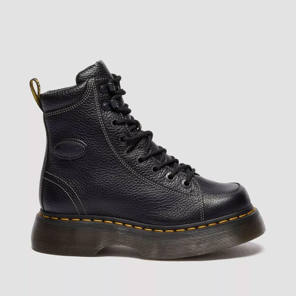 Dr. Martens women's boots Buzz 8-Eye Milled Nappa black 42032001