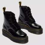Dr. Martens women's platform boots Molly Buttero black 24861001