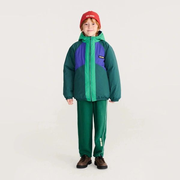BOBO CHOSES Almost Moiré all over reversible anorak