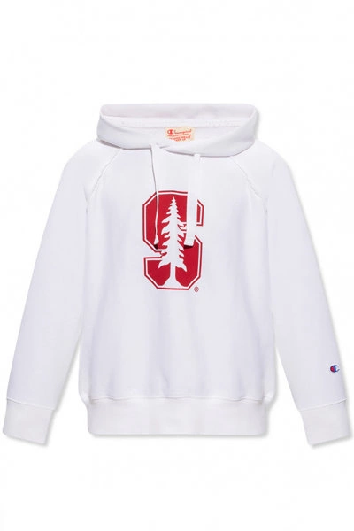 Champion HOODED SWEATSHIRT White
